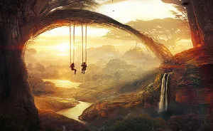 I'm A 17 Year-Old Artist Who Creates Digital Landscapes Inspired By My Childhood Memories