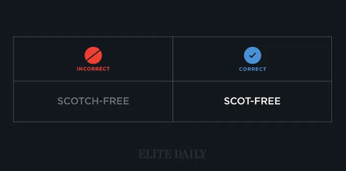Scot-free