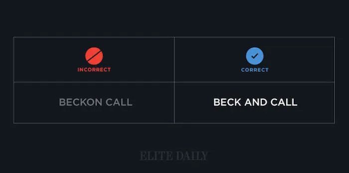 Beck And Call