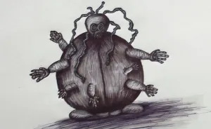 I Suffer From Anxiety And Nightmares, Drawing Monsters From My Dreams Helps Me Escape Them