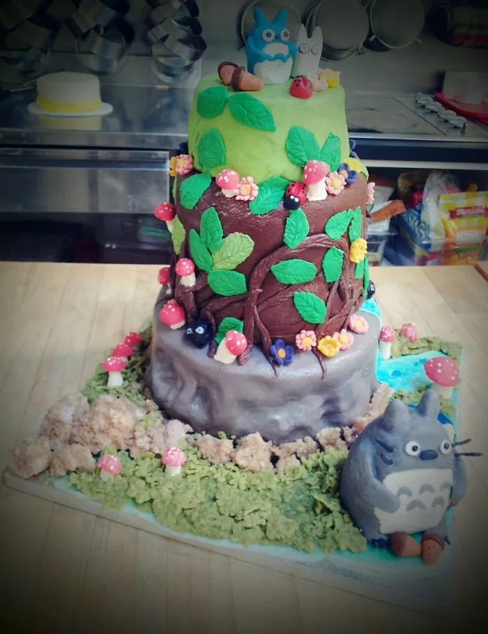 50 Totoro Cakes That Are Too Cute To Eat