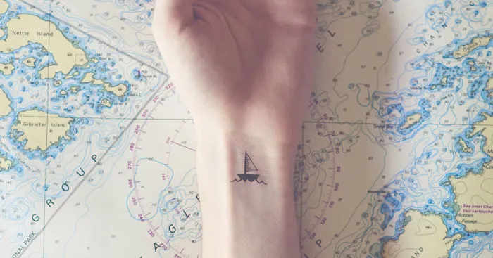 Tiny Tattoos Paired With Matching Backgrounds By Austin Tott
