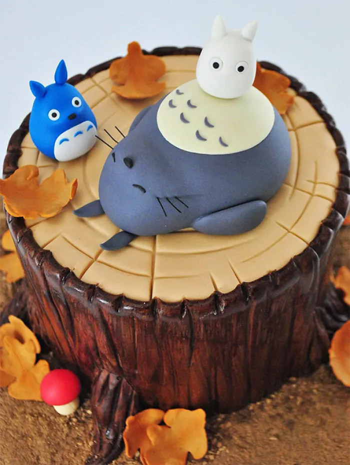 50 Totoro Cakes That Are Too Cute To Eat