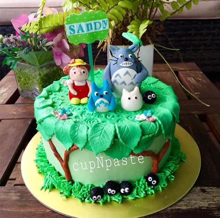50 Totoro Cakes That Are Too Cute To Eat