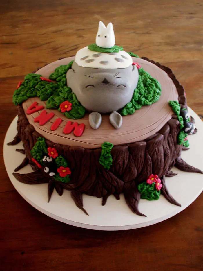 50 Totoro Cakes That Are Too Cute To Eat
