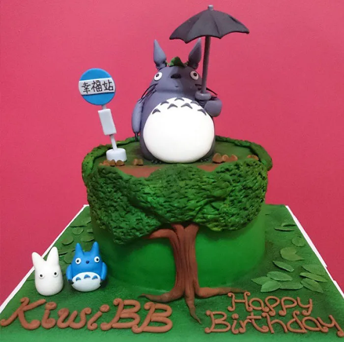 50 Totoro Cakes That Are Too Cute To Eat