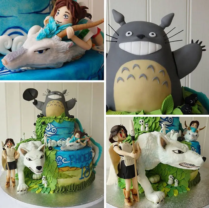 50 Totoro Cakes That Are Too Cute To Eat