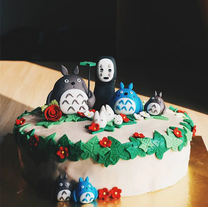 50 Totoro Cakes That Are Too Cute To Eat