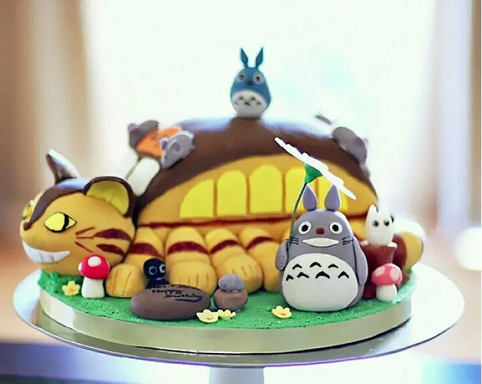50 Totoro Cakes That Are Too Cute To Eat