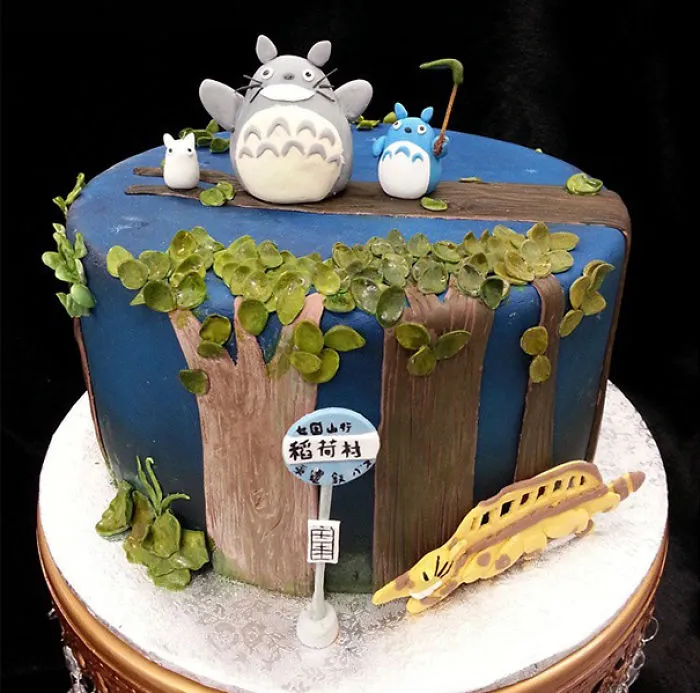 50 Totoro Cakes That Are Too Cute To Eat