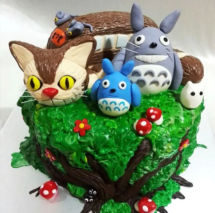50 Totoro Cakes That Are Too Cute To Eat