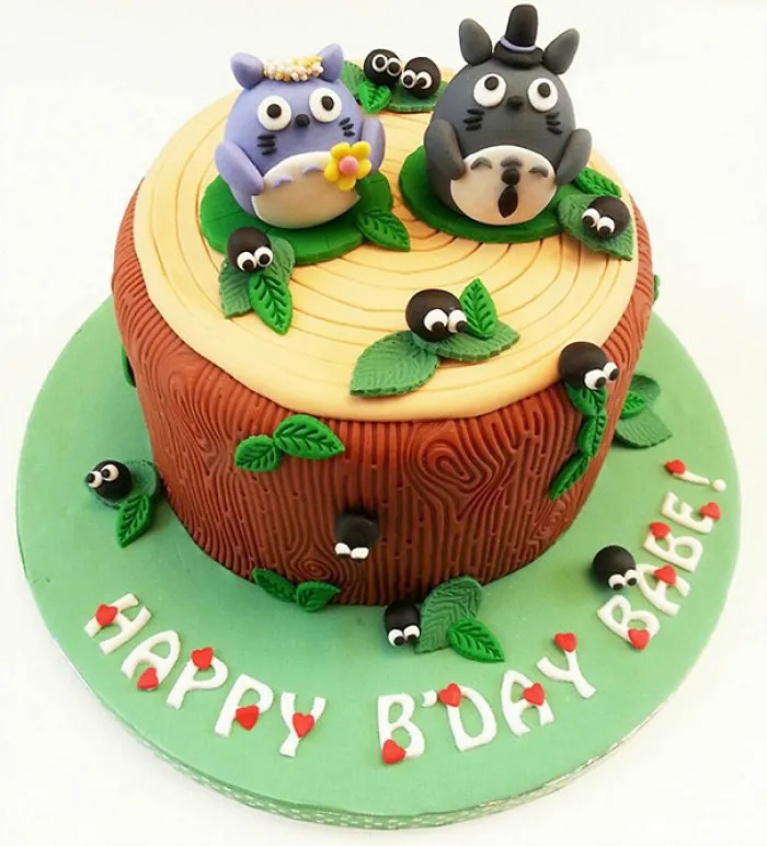 50 Totoro Cakes That Are Too Cute To Eat