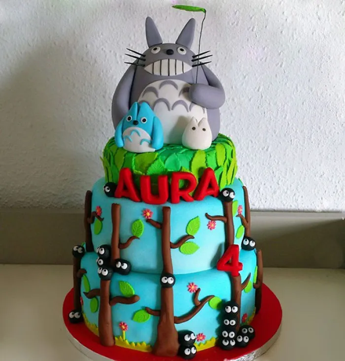 50 Totoro Cakes That Are Too Cute To Eat