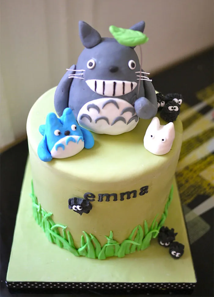 50 Totoro Cakes That Are Too Cute To Eat