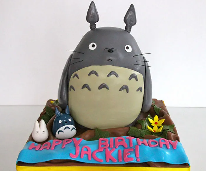 50 Totoro Cakes That Are Too Cute To Eat