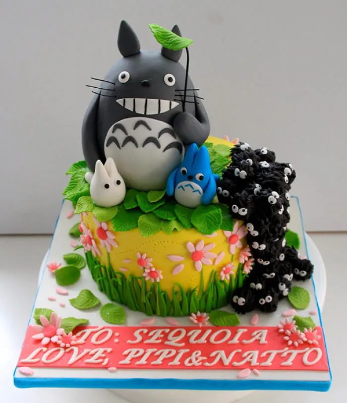 50 Totoro Cakes That Are Too Cute To Eat