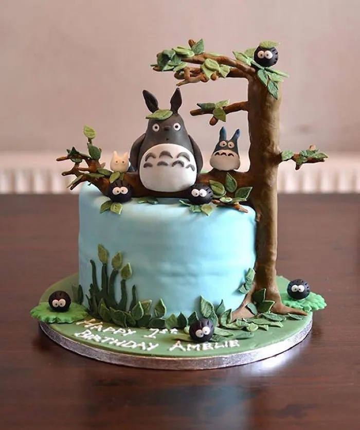 50 Totoro Cakes That Are Too Cute To Eat