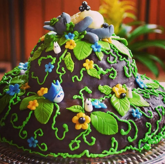 50 Totoro Cakes That Are Too Cute To Eat