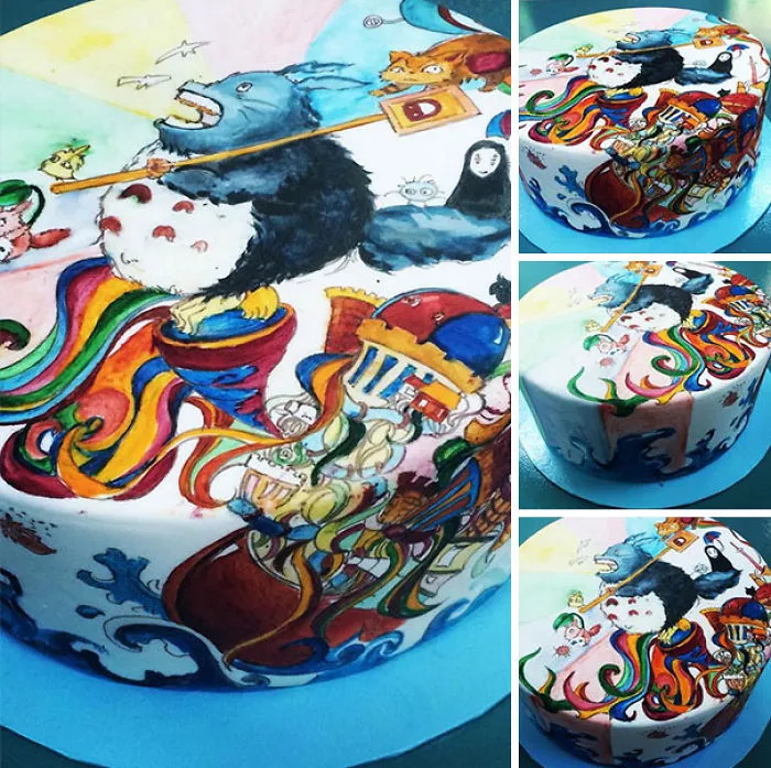 50 Totoro Cakes That Are Too Cute To Eat