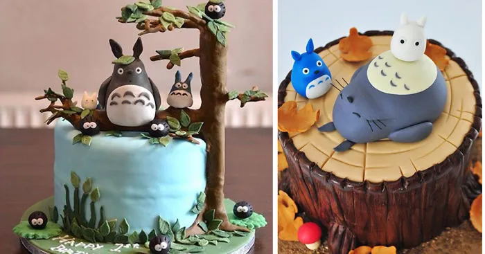 50 Totoro Cakes That Are Too Cute To Eat