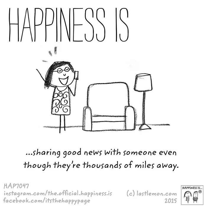 What Happiness Is, Around The World: Let Us Know And We’ll Illustrate It (36 pics)