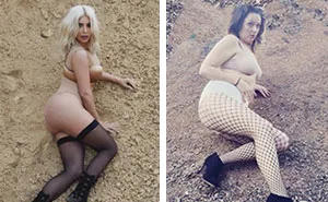 Woman Hilariously Recreates Celebrity Instagram Photos