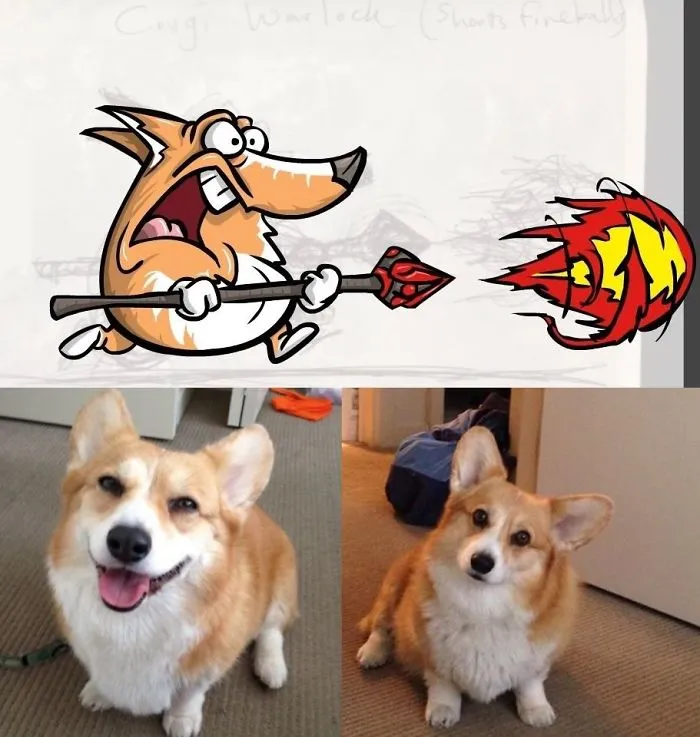 Corgi Warlock On Steam Greenlight