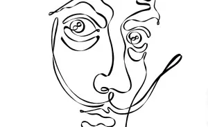 I Drew These Illustrations Using One Continuous Line