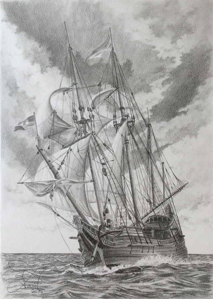 My Drawing Of The Duyfken