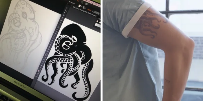 How I Design My Own 2 Week Tattoos