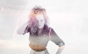 Double Exposure Portraits By Lesya Liu