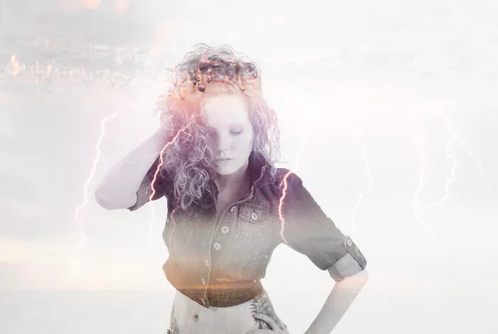Double Exposure Portraits By Lesya Liu