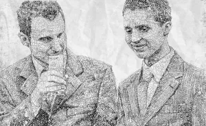 A Word Art Memorial Of A Loving Gay Couple And Their Tragic Fate