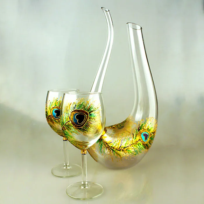 Hand Painted Glassware