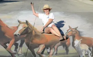 After I Was Laid Off At Age 45, I Became A 3D Street Artist