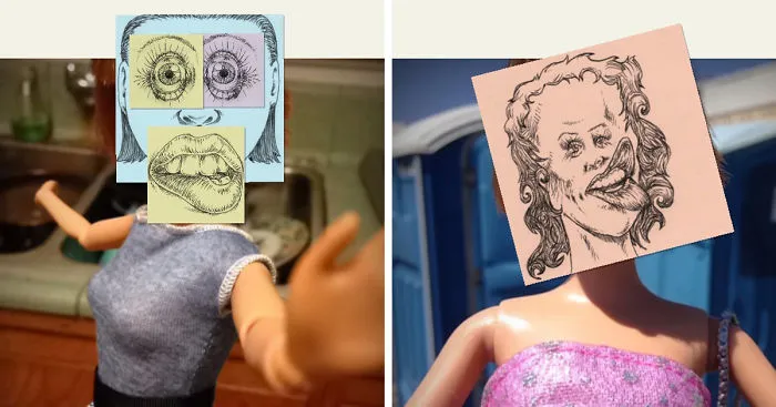 My Phone Series Shows Barbies With Their Real Expressions