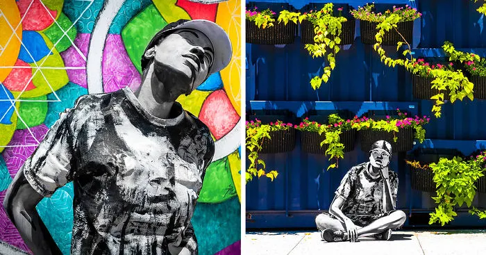 Using Body Paint, I Turn Myself Into A Living Digital Illustration