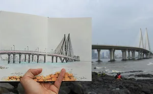 Intricate Sketches Of Mumbai’s Most Iconic Landmarks