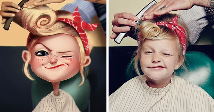 Artist Turns Photos Of Random People Into Fun Illustrations (You Might Be Next!)