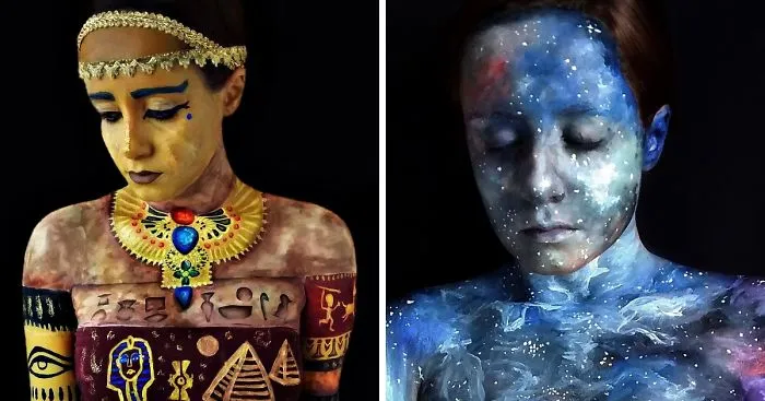 I Use My Own Body As A Canvas For My Art