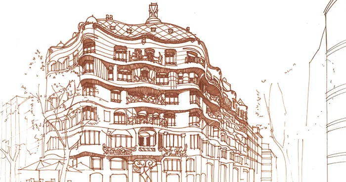 Architectural Drawings By Maja Wronska