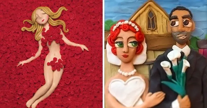 Plasticine Pictures: I Turned My School Hobby Into Art
