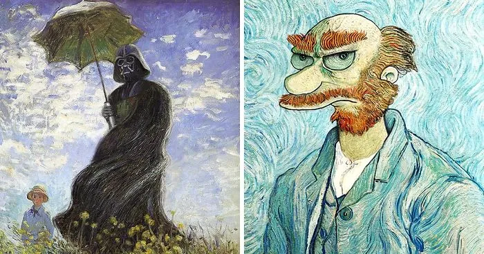 I Add Fun Pop Culture Elements To Historic Paintings