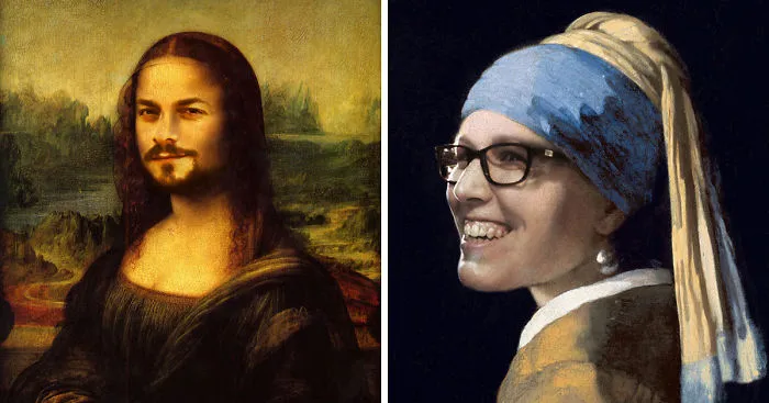 Designer Turns His Co-workers Into Famous Paintings
