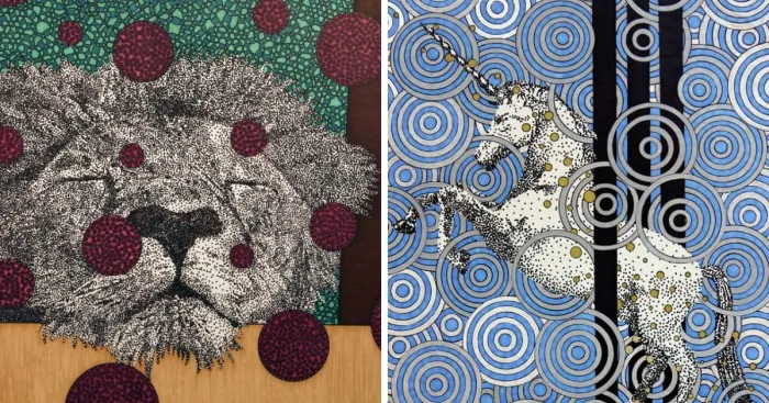 I Draw Colorful Illustrations With Sharpie Markers