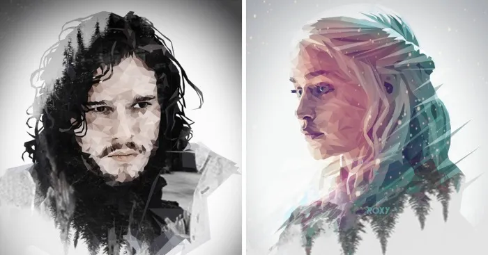 I Digitally Draw Portraits Of Celebrities And Movie Stars