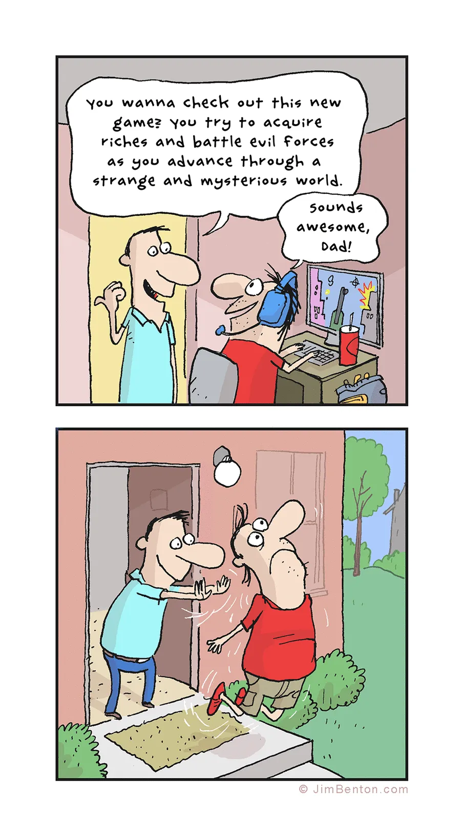 160 Funny Comics By Jim Benton