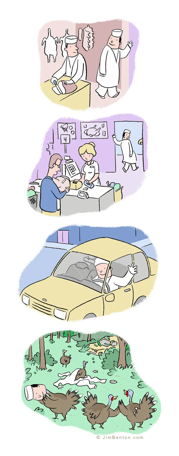 160 Funny Comics By Jim Benton