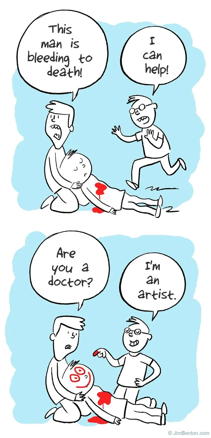 160 Funny Comics By Jim Benton