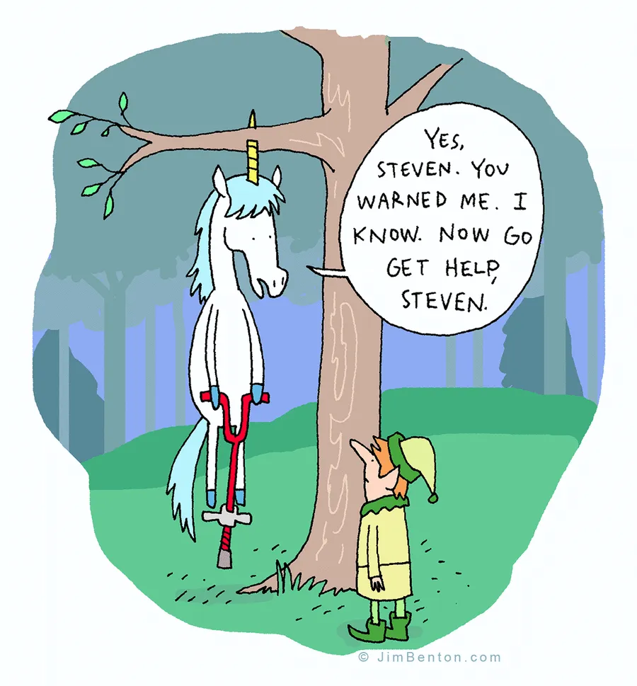 160 Funny Comics By Jim Benton